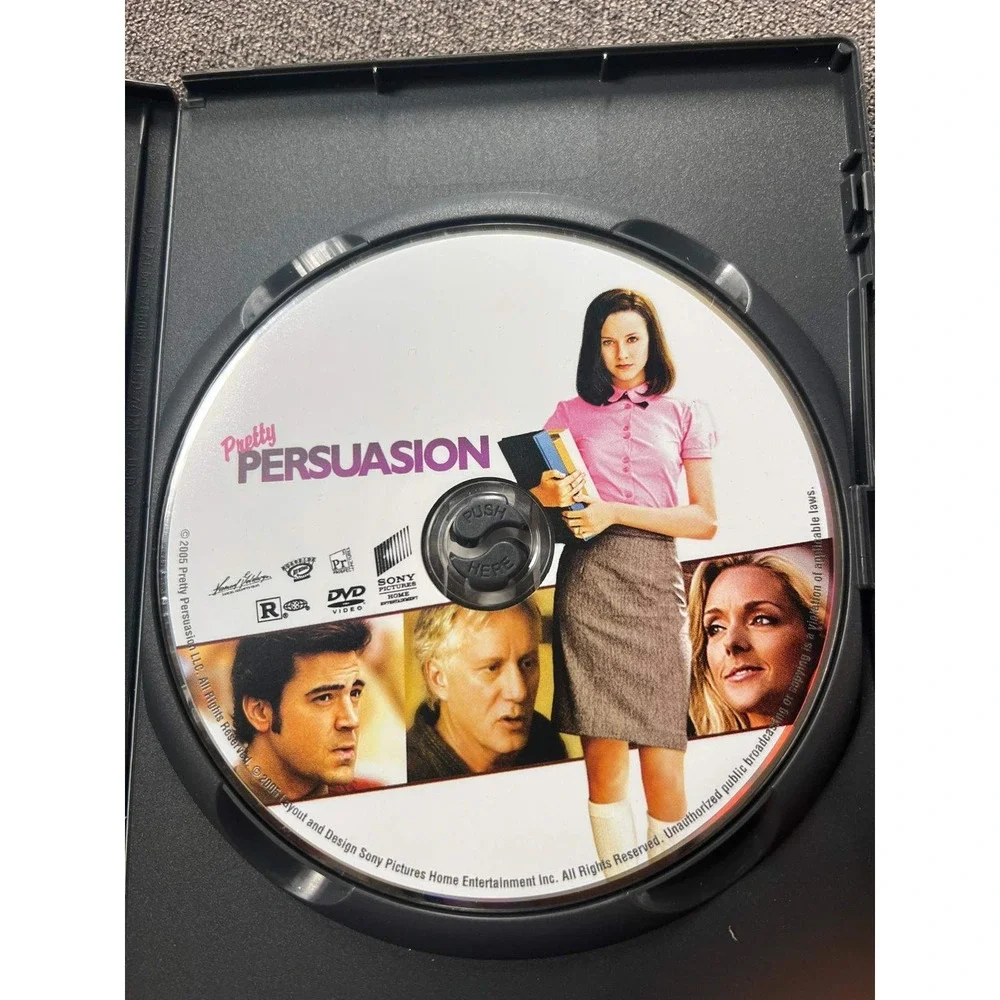 Sony Pretty Persuasion DVD Movie Multicolor Dark Comedy Film